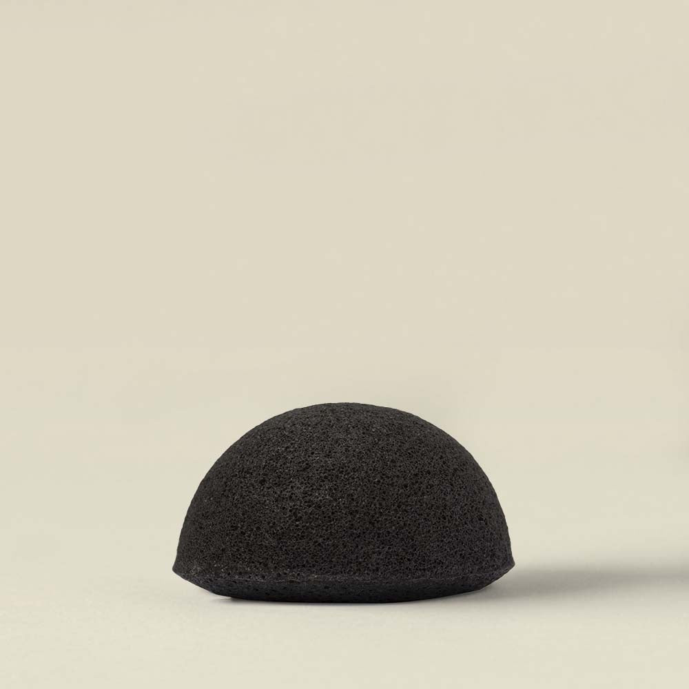 Natural Konjac Sponge Charcoal Infused